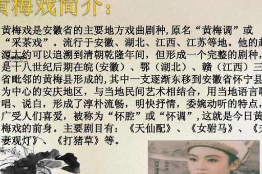 黄梅戏简介(是现代戏曲吗)