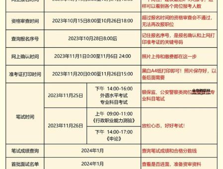 2024国考时间(笔试时间会调整吗)