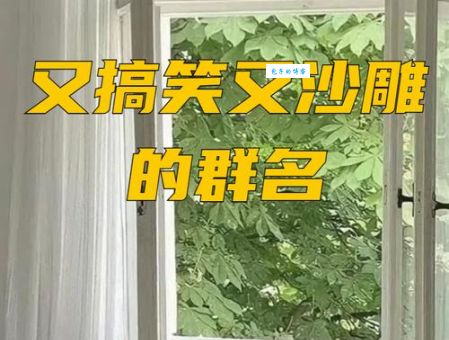 想取个好听又很沙雕的群名？这些群名让你笑到肚子疼！