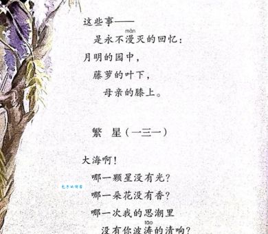 冰心最经典十首诗是什么？这些诗影响了几代人！