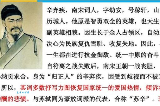 辛弃疾是谁？豪放词风的代表人物及生平