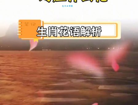 马上观花十二朵代表什么生肖？答案就在这篇文章里！