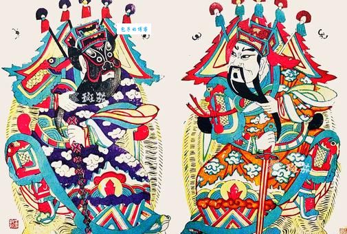 纠结门神左右：秦叔宝和尉迟恭谁贴左边？看完这篇你就懂了！