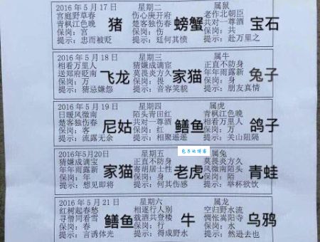 趣味谜语：班金波凉是哪个生肖动物？