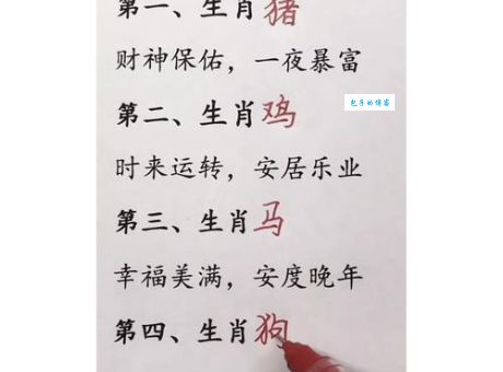 真正内幕！毛头毛脑最准确一肖动物大揭秘