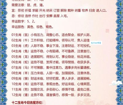 一朝成名对应哪些生肖？看看你是否在幸运生肖之列