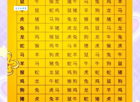 子午相冲三合会出哪些生肖？简单易懂的解释