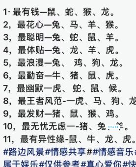 十二生肖里哪个最千姿百态？不同生肖的独特魅力