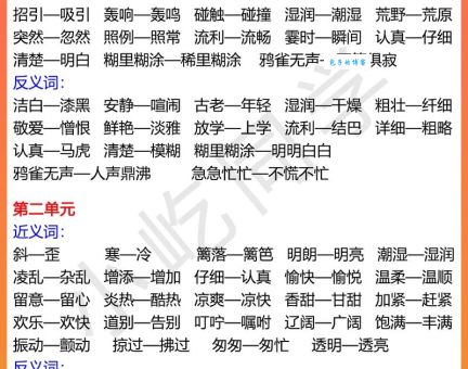 神气活现近义词反义词是什么？一文带你彻底掌握