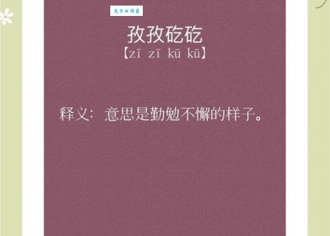 孜孜以求是什么意思？深度解析成语孜孜以求的出处和典故
