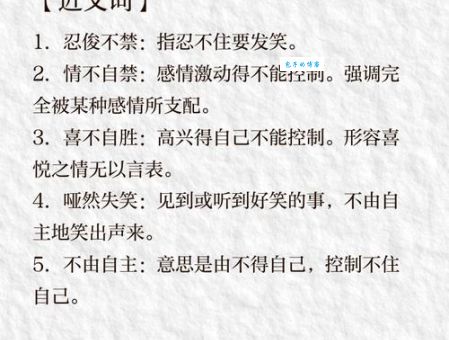成语不苟言笑是什么意思？带你了解其出处和例句