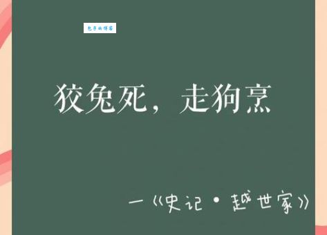 一文读懂兔死狗烹的意思和典故来源