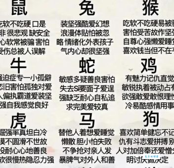 蛮烟瘴雨与十二生肖哪个动物最匹配？