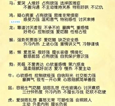 抓耳挠腮是哪个生肖的特征？揭秘生肖背后的含义