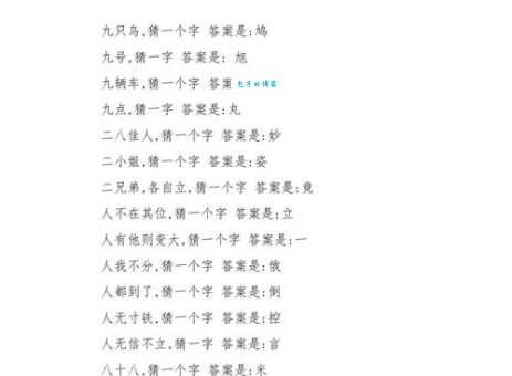 抽水泵打一字，简单易懂的谜语解析
