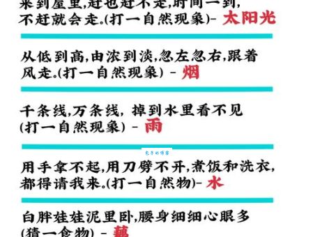 抽水泵打一字，简单易懂的谜语解析