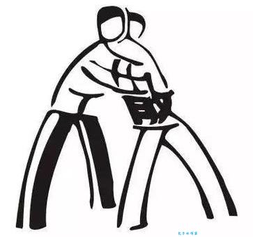 简单字谜：画中人打一个字，你知道答案吗？