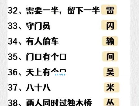 超简单字谜：九十九打一字，一看就会！
