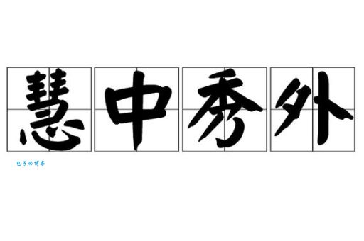 秀外慧中的意思是什么？详解成语出处及用法
