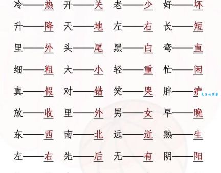 略胜一筹的反义词是什么这些对比词帮你更好理解
