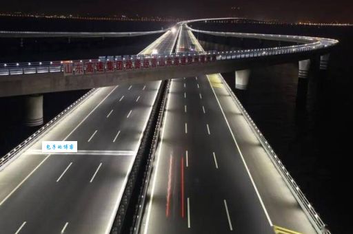 青岛胶州湾大桥夜景美吗 夜晚打卡拍照最佳位置