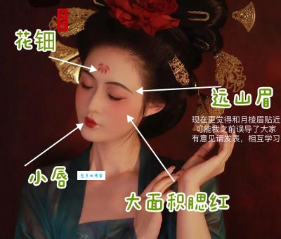 唐代女子化妆步骤图解带你还原古典妆容