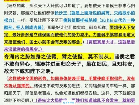 贾谊上《治安策》：天才的治国良方