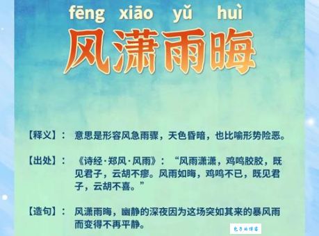 风萧萧是什么意思 现代人还常用这个成语吗