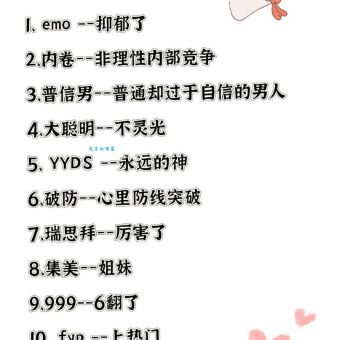 很萌是什么意思网络用语中的萌点解析