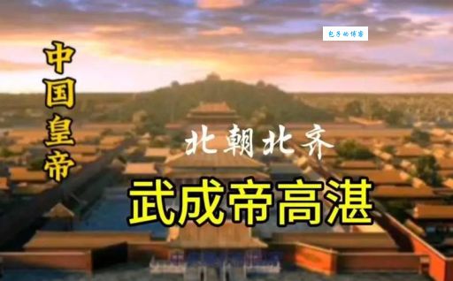 武成帝高湛怎么死的揭秘北齐昏君的最后时光