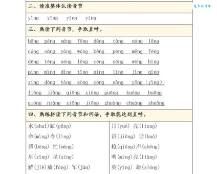 前鼻韵母和后鼻韵母有哪些区别与发音技巧