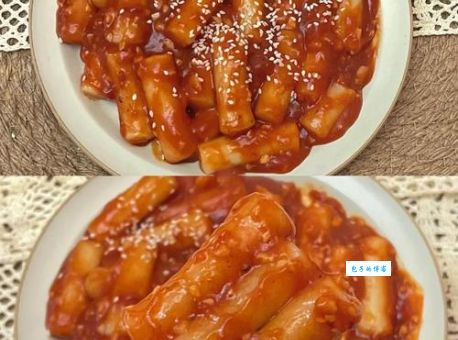 正宗韩国炒年糕的做法 香辣软糯超好吃