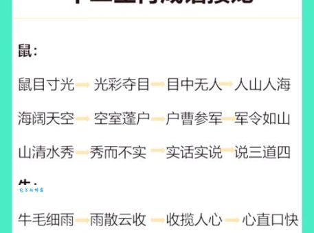 成语匕鬯不惊指的是什么生肖?其实答案很简单!