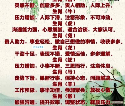 志在四方指什么生肖？高手揭秘答案让你恍然大悟！