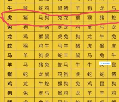 来猜谜！横七竖八打一正确生肖的正确答案！