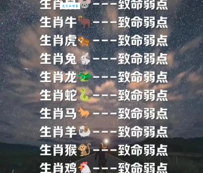 卑躬屈膝是什么生肖？分析十二生肖潜在缺点！