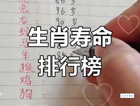 揭秘寿命最长的3个生肖,看看有没有你?