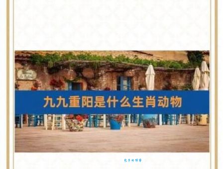 九九重阳节是什么生肖？原来跟这个没关系！