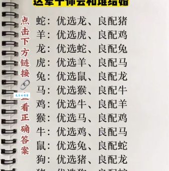 说长道短打一正确生肖的答案你知道吗？一分钟快速揭晓