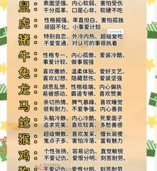 千丝万缕打一生肖是什么？这个生肖的特点很明显！