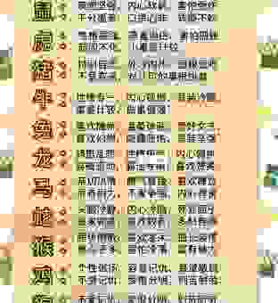 铜筋铁骨指的生肖是哪个？了解生肖特性的秘密全在这里