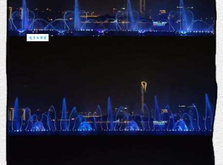 苏州金鸡湖音乐喷泉的精彩瞬间，赶紧收藏这个视频！