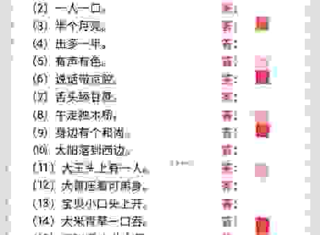 顺手牵羊打一数字谜底揭晓，这几个数字你绝对想不到！