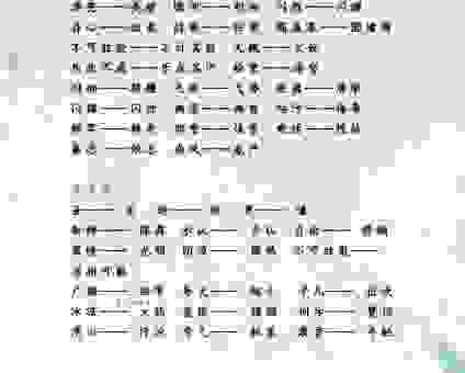高风亮节是什么意思？学习这个词语的近义词和反义词！