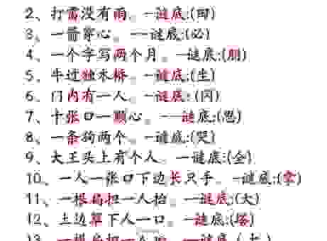 走街串巷打一生肖？民间高手教你如何快速猜出谜底！