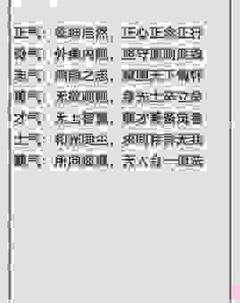 一身正气是什么意思？这几个例子帮你快速理解含义