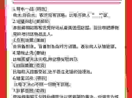 举鼎绝膑到底是什么意思？看完你就明白历史故事了！