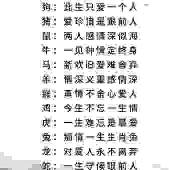 岁月不闻五牵挂是什么生肖？这些生肖有着特别的含义！