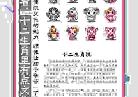 都说膀大腰圆,你知道这是什么生肖吗?