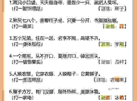 走南闯北打一数字?你知道这个谜底吗?